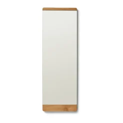 Rim väggspegel 35x110 cm, Ek