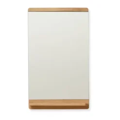 Rim väggspegel 40x68 cm, Ek