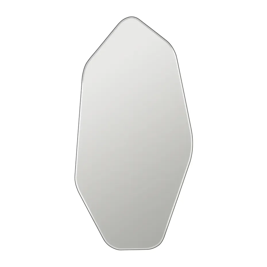 Ruby väggspegel 120x60 cm, Clear-black