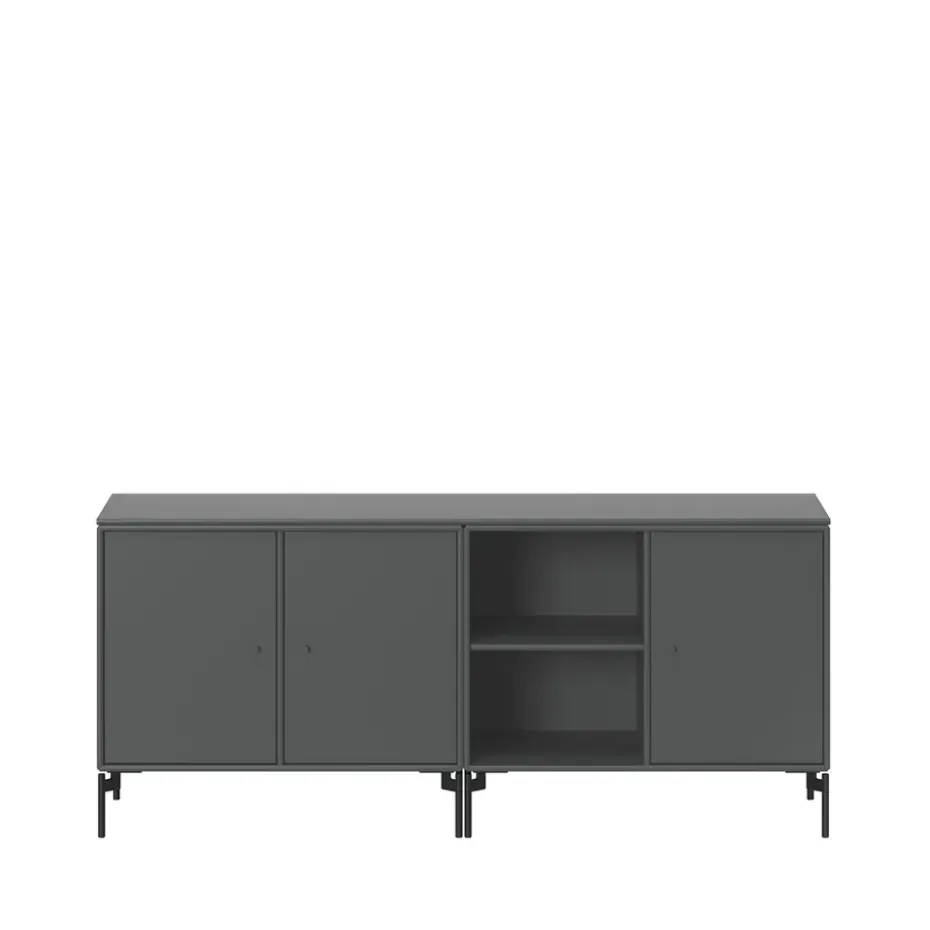 Save sideboard, Anthracite 04-svartlackade ben