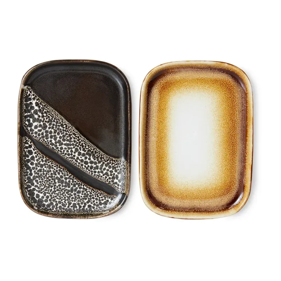 70's bricka liten 2-pack, Mojave