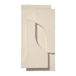 Serif Relief väggdekoration S, Off white
