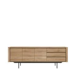 Shadow sideboard, Ek-Wax oil 3 dörrar 3 lådor