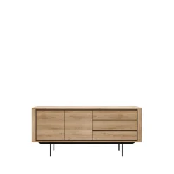 Shadow sideboard, Ek-Wax oil 2 dörrar 3 lådor