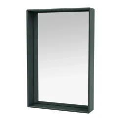 Shelfie colour frame spegel 46,8x69,6 cm, BlackJade
