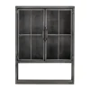 Sindre skåp 46x21,5x61 cm, Black, metall
