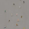Skiers poster 50x70 cm, Grå