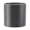 Sleek kruka Ø15 cm, Charcoal