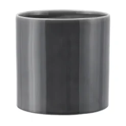 Sleek kruka Ø15 cm, Charcoal