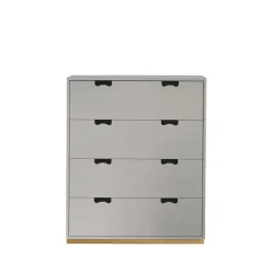 Snö A byrå, light grey, eksockel