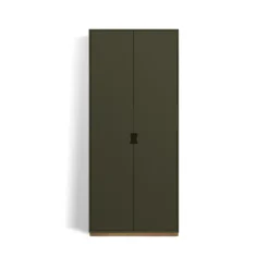 Snö F högskåp, taupe, eksockel, dj.42 cm