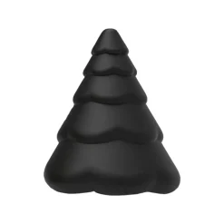 Snowy julgran 20 cm, Black