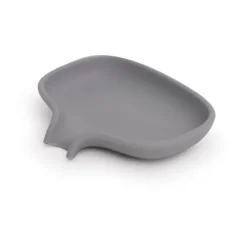Soap Saver Flow tvålfat med avrinningspip small, Grå