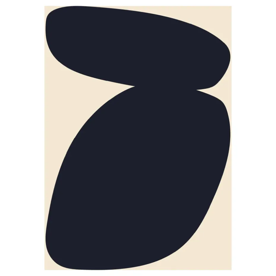 Solid Shapes 03 poster, 50x70 cm