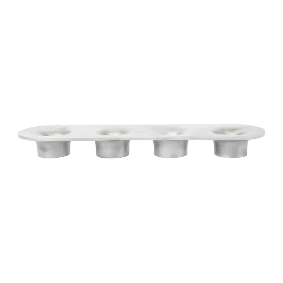 Soothe 4 ljusstake 8x29 cm, Aluminium