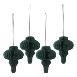 Spira julgranshänge 4-pack, Forest Green