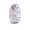 Splash Round vas L, 30 cm Light pink-blue