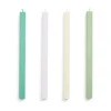 Square Candle ljus mix 4-pack, Pastel