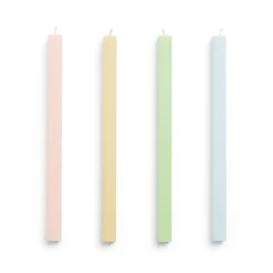 Square Candle ljus mix 4-pack, Fresh