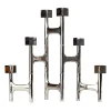 Square Folding ljusstake 55x40 cm, Silver