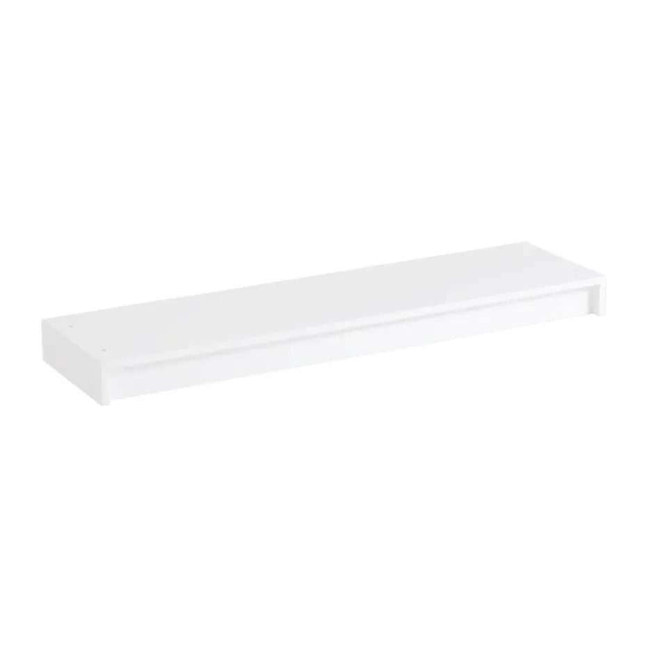 Stacked förvaringssystem plinth 131x35 cm, White