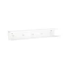 Star hylla med krokar, Vit