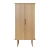 Stilt garderob 90x61x186 cm, Natural
