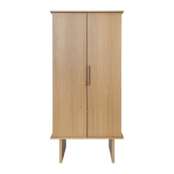 Stilt garderob 90x61x186 cm, Natural
