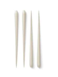 STOFF antikljus by ester & erik large 4-pack, Off-white