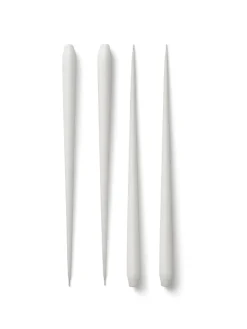 STOFF antikljus by ester & erik large 4-pack, White