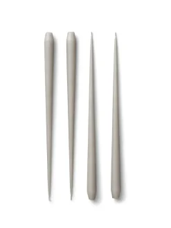 STOFF antikljus by ester & erik large 4-pack, Sand