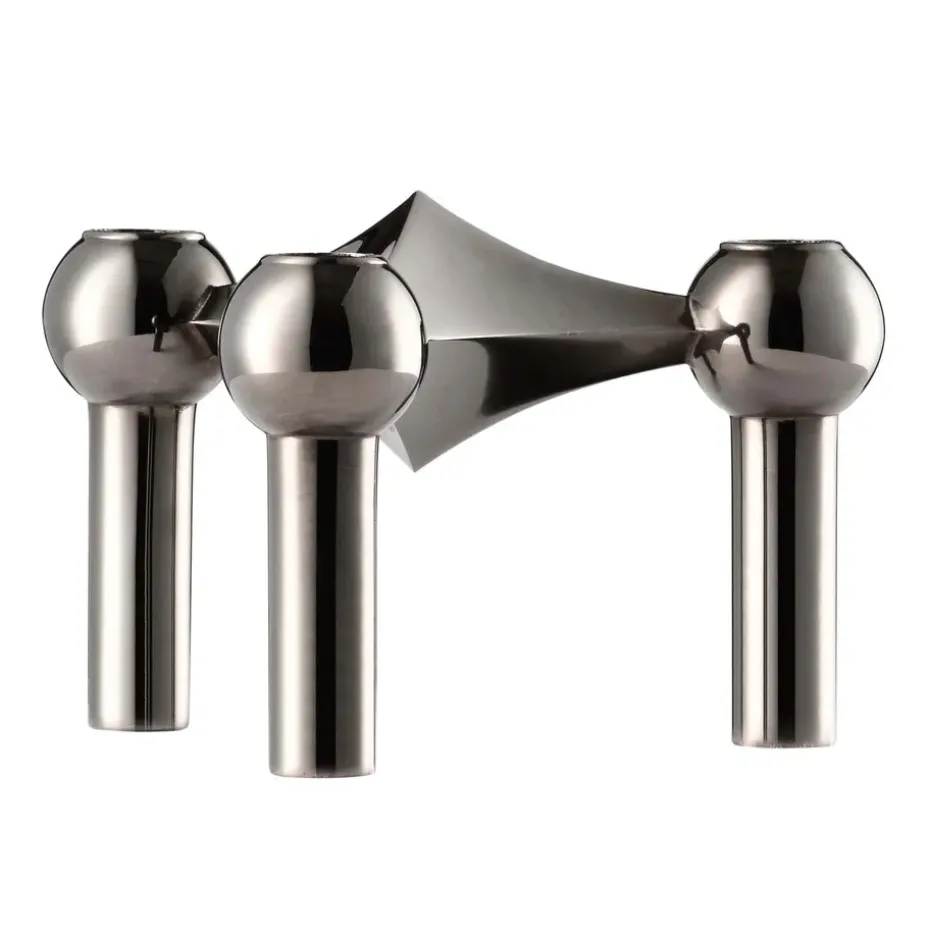 STOFF Nagel ljusstake, Svart krom