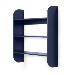 Strapats vägghylla 62x73,6 cm, Midnight blue