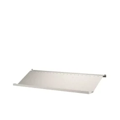 String skohylla metall, beige, 78x30 cm