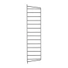String väggavel, Svart, 75x20 cm, 1-pack