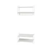String väggavel, Vit, 50x30 cm, 2-pack