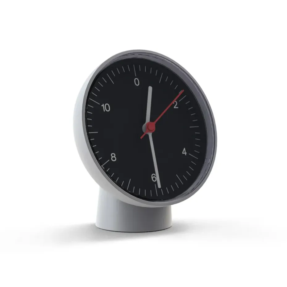 Table Clock vägg/bordsklocka, Black