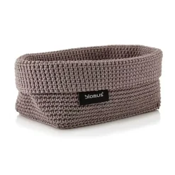 Tela textilkorg L 12x20 cm, Taupe