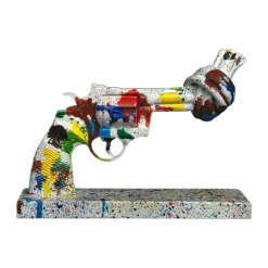 Tennis for Peace dekoration 40 cm, Multi