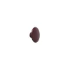 The Dots klädkrok burgundy, Ø6,5 cm