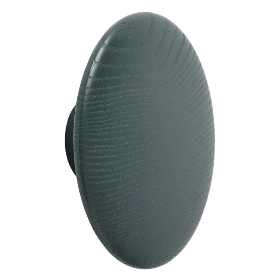 The Dots klädkrok dark green, Ø17 cm