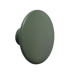 The Dots klädkrok dusty green, Ø13 cm