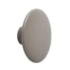 The Dots klädkrok taupe, Ø13 cm