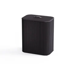 Tota Trio Luxe tvättkorg 90 L, Black