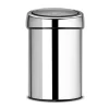 Touch Bin soptunna 3 liter vägghängd, brilliant steel