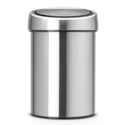 Touch Bin soptunna 3 liter vägghängd, matt steel