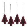 Tree julgranshänge 4-pack, Red