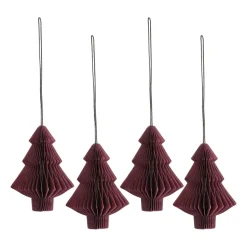 Tree julgranshänge 4-pack, Red