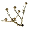 Twiggy ekorre ljusstake 30 cm, Guld