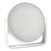 Ume bordsspegel med 5x förstoring 19x19,5 cm, White